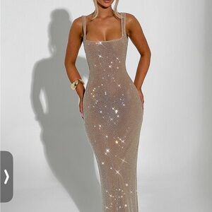 BabybooGold Evening Dress